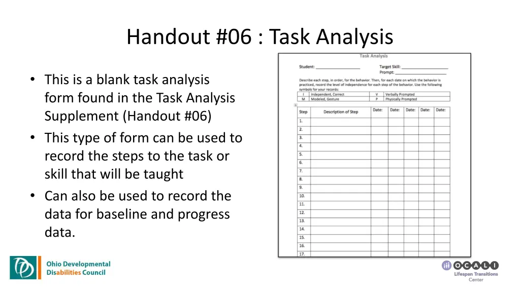 handout 06 task analysis