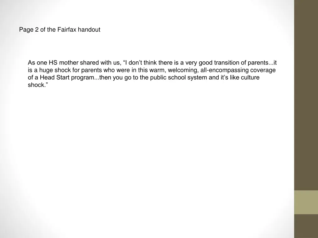 page 2 of the fairfax handout