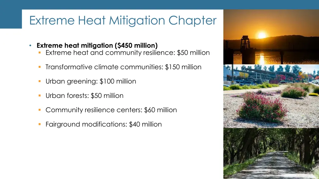 extreme heat mitigation chapter