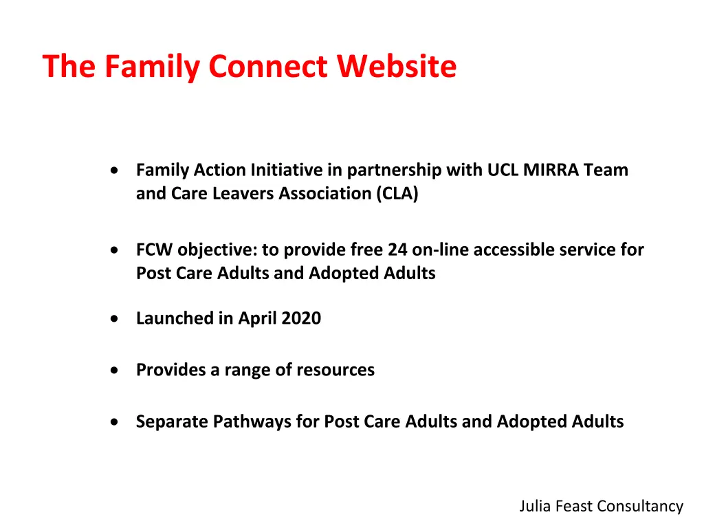 the family connect website 1