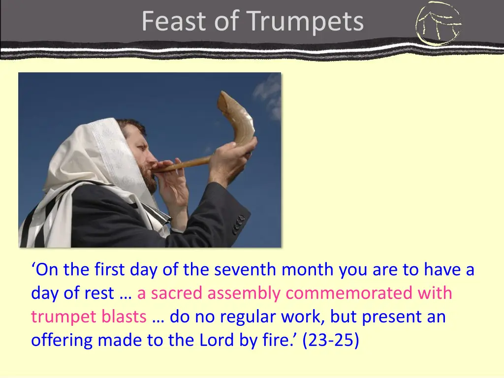 feast of trumpets 1