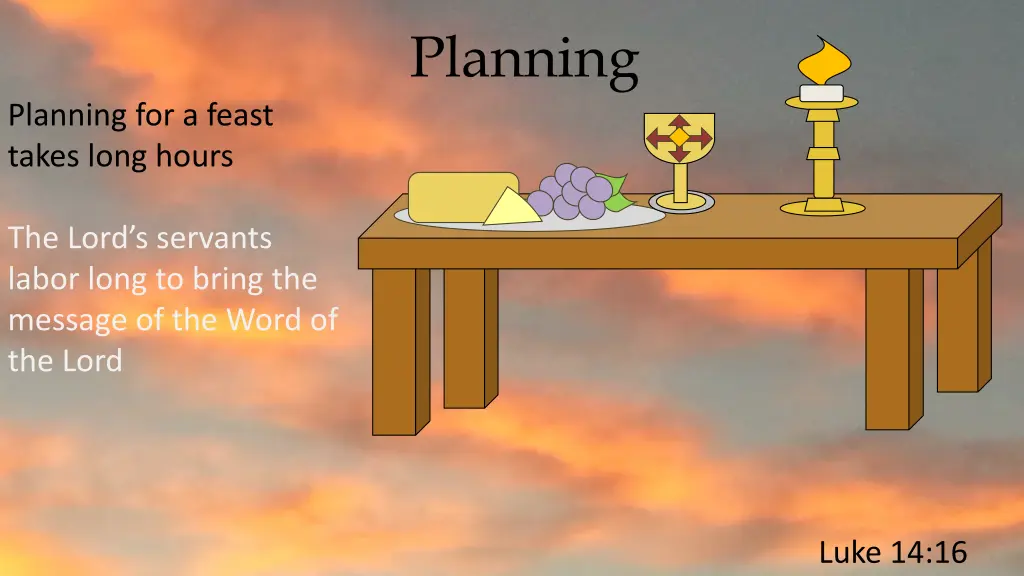 planning