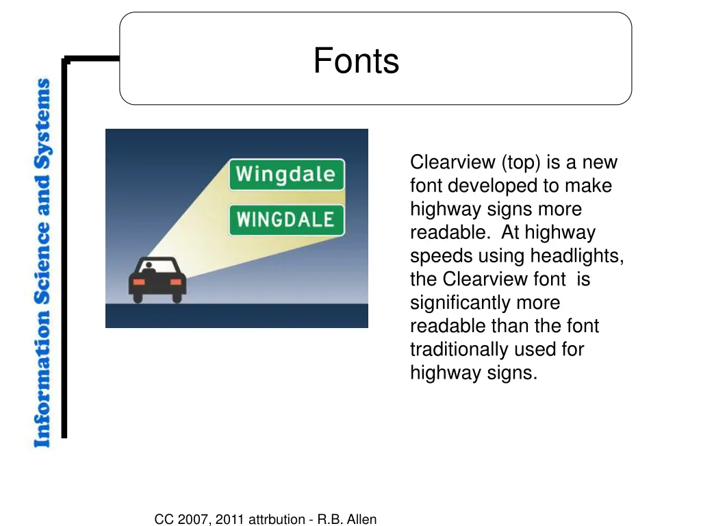 fonts