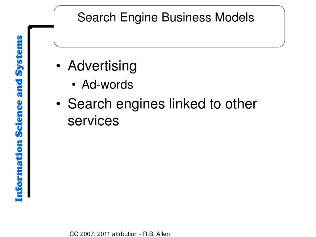 search engine business models