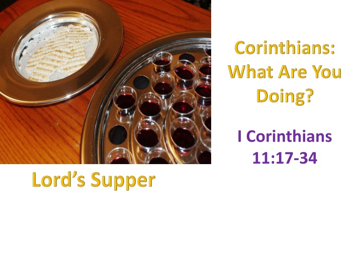 i corinthians 11 17 34
