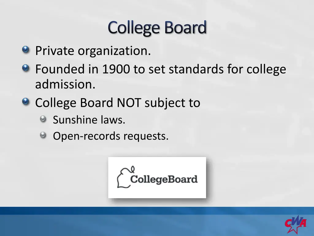 college board