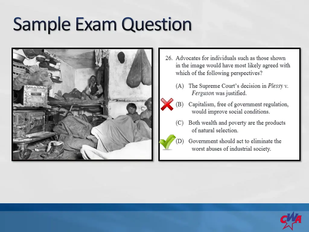 sample exam question