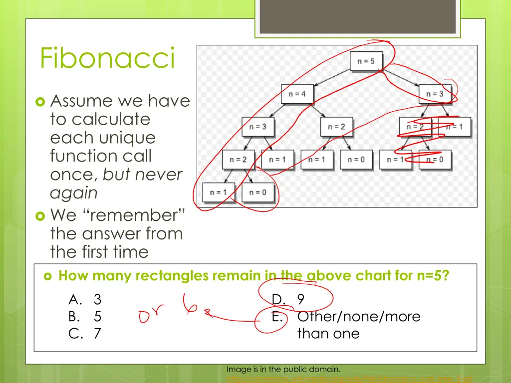 fibonacci 5