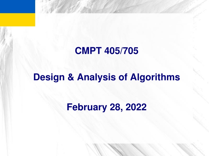 cmpt 405 705