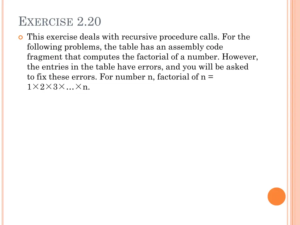 e xercise 2 20