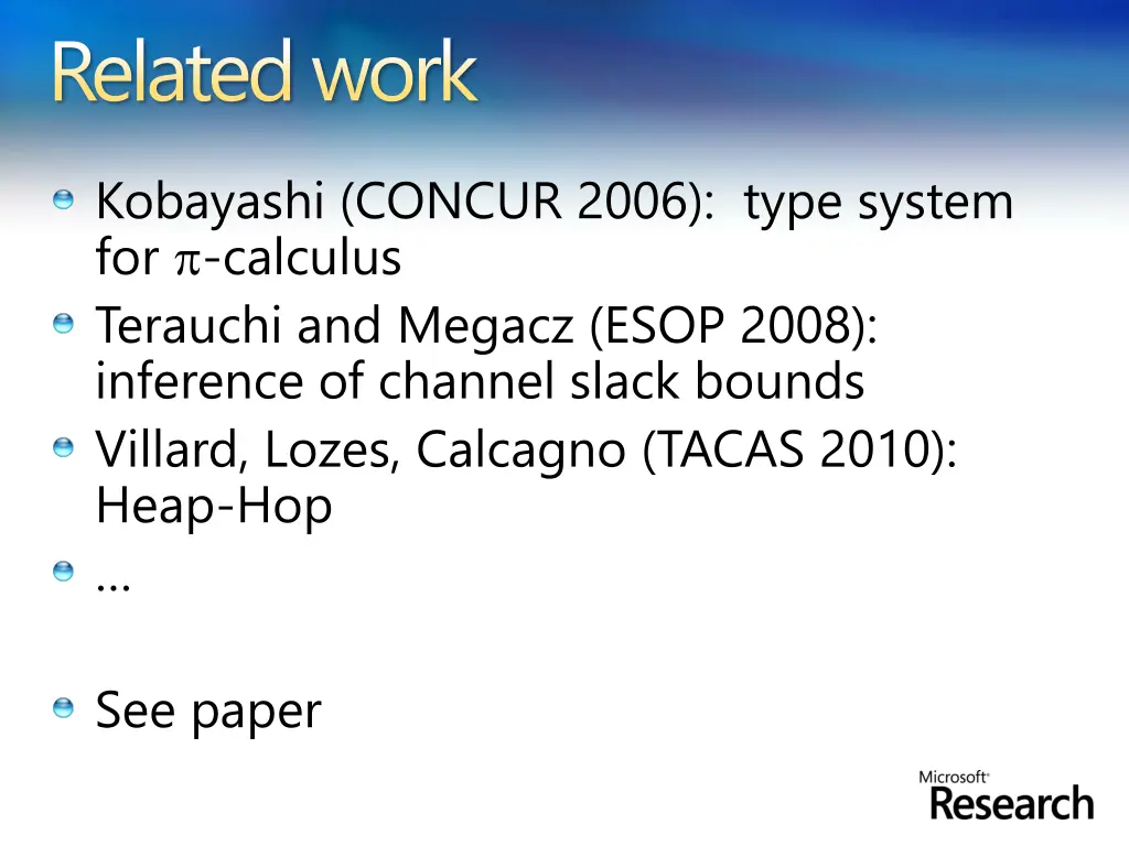 related work