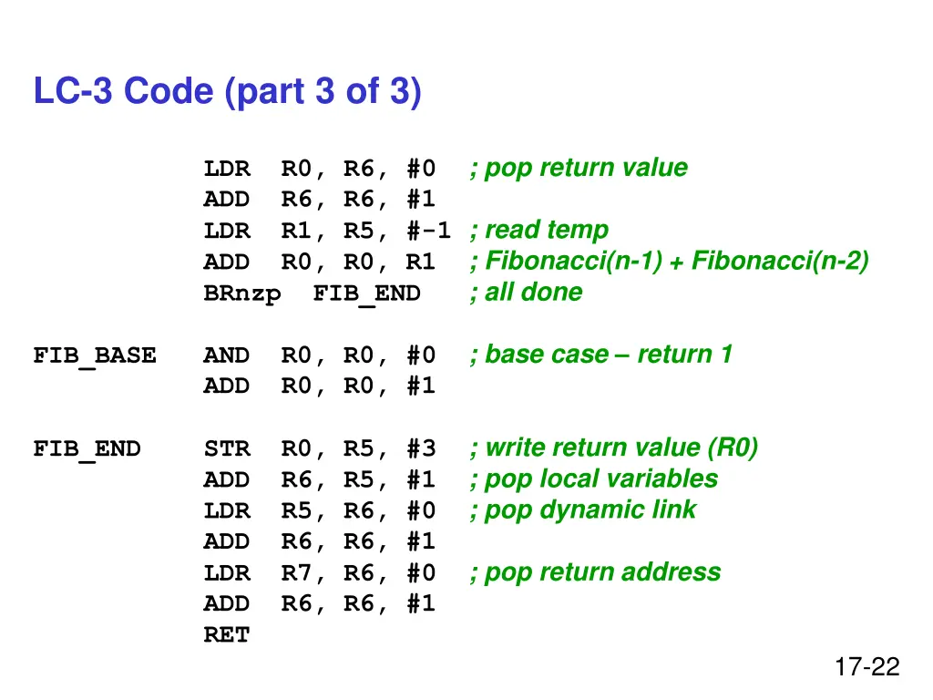 lc 3 code part 3 of 3