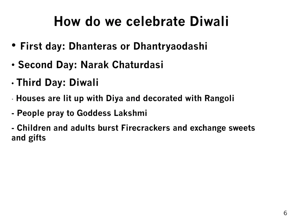 how do we celebrate diwali