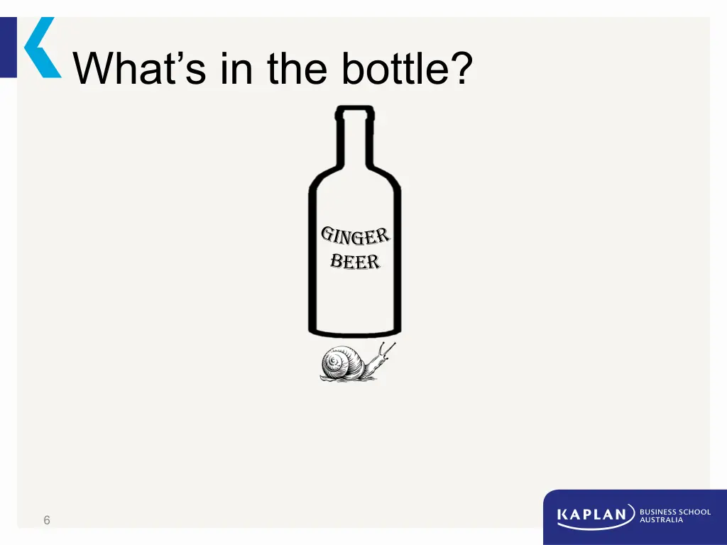 what s in the bottle