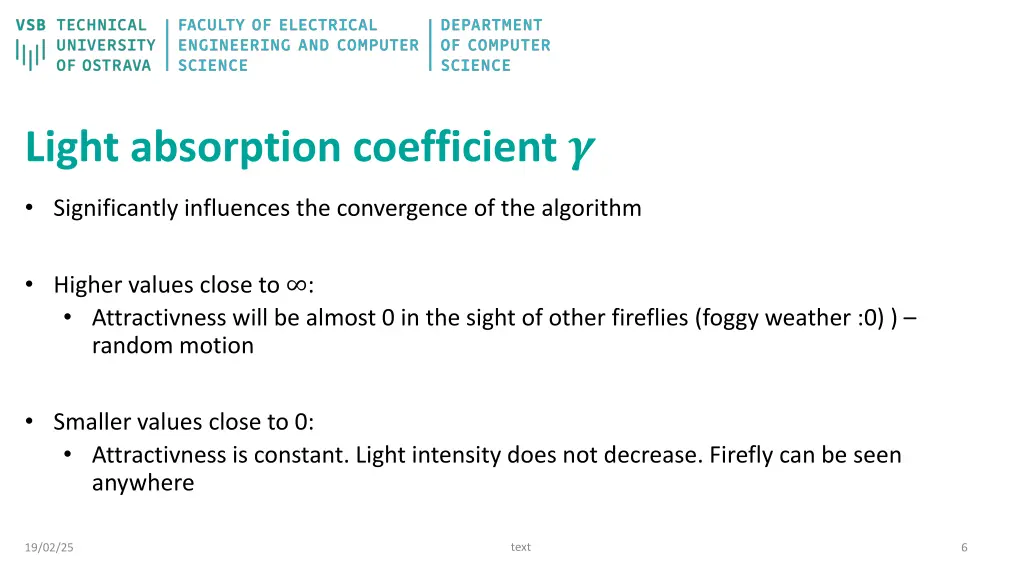 light absorption coefficient