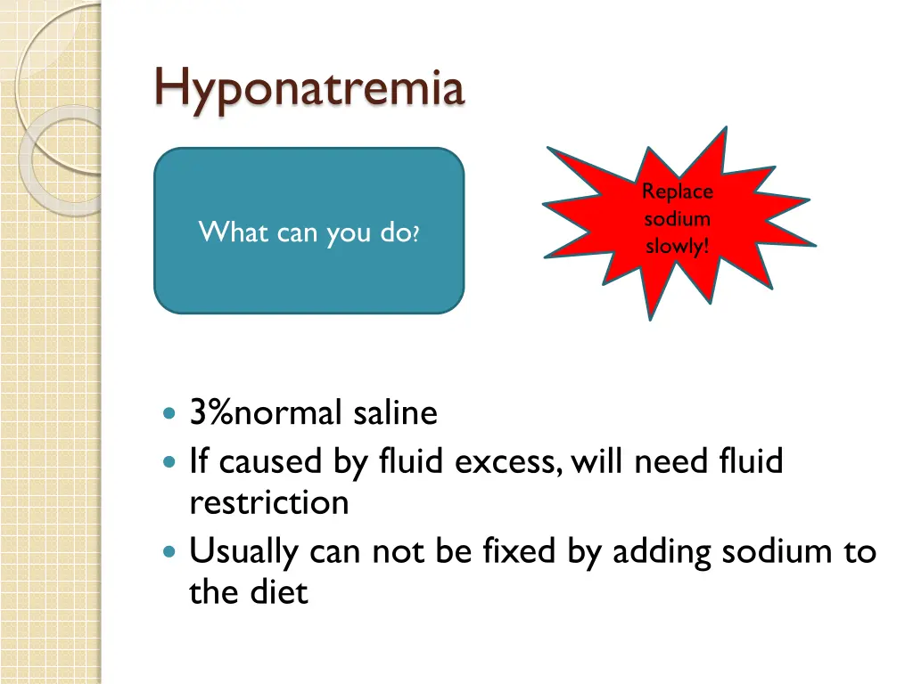 hyponatremia 1