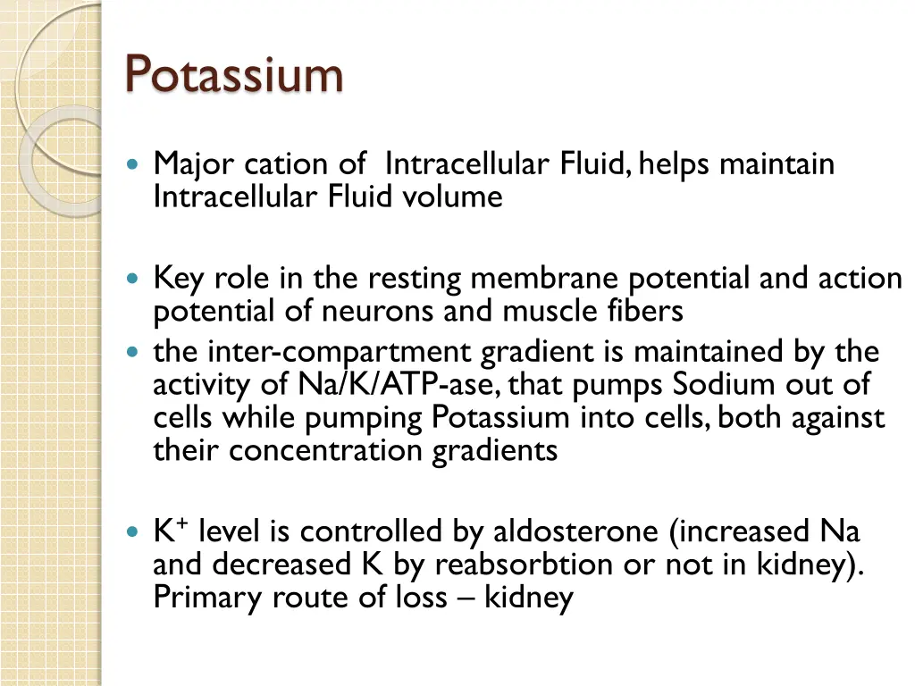 potassium