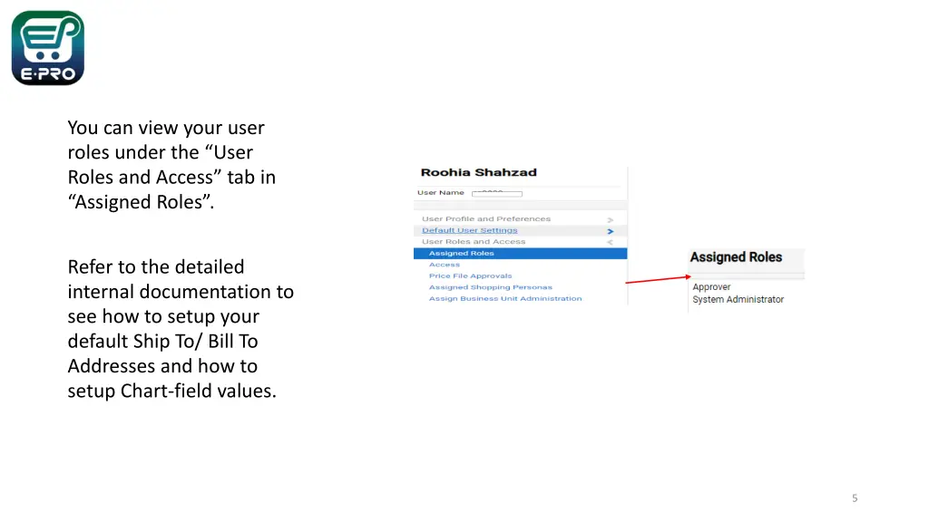 you can view your user roles under the user roles