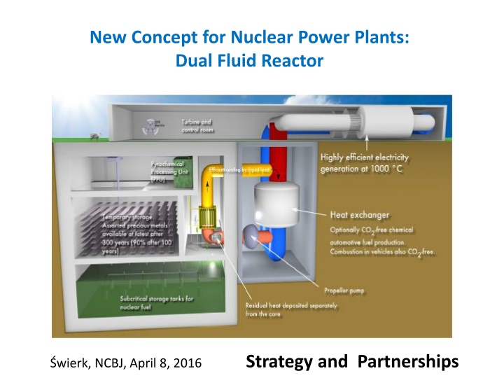 new concept for nuclear power plants dual fluid