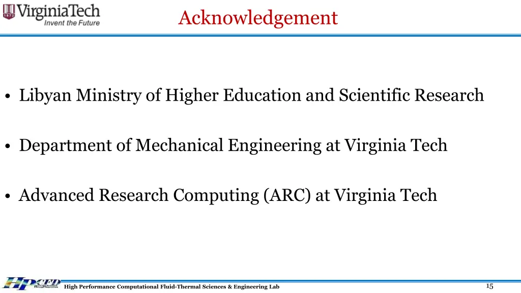acknowledgement