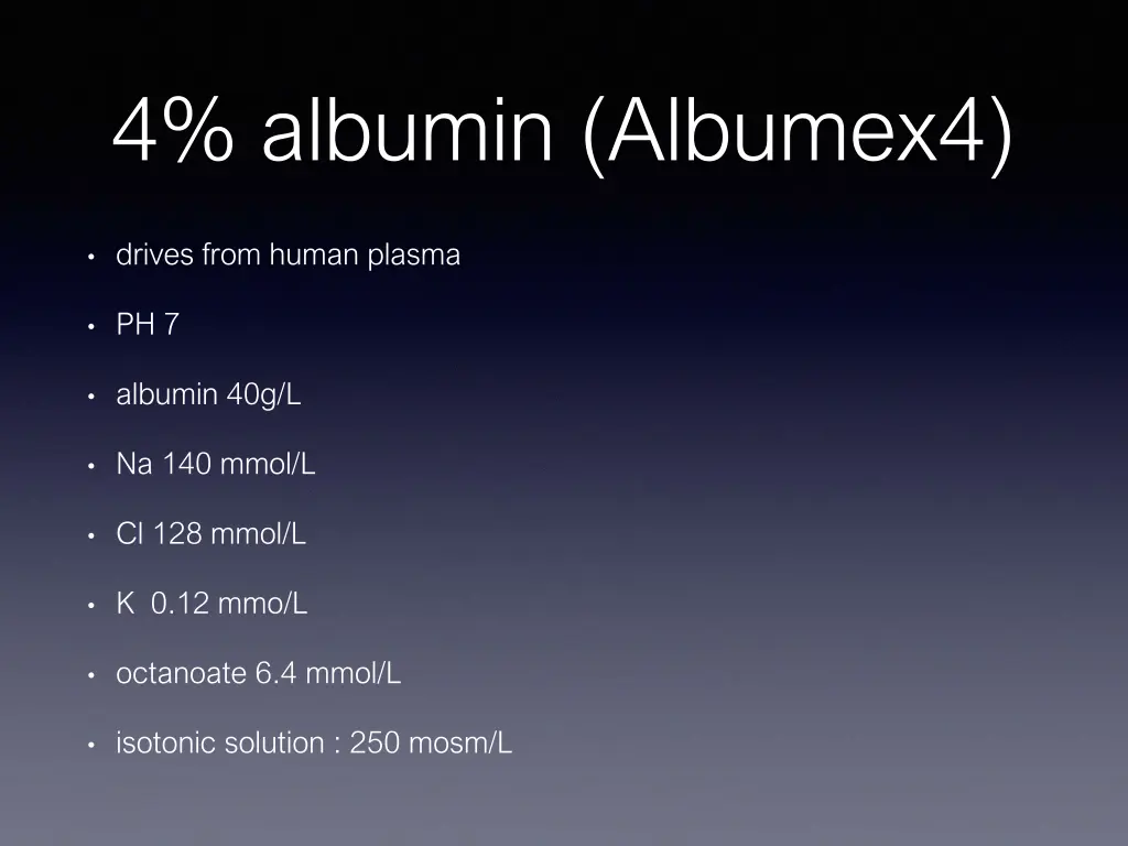 4 albumin albumex4