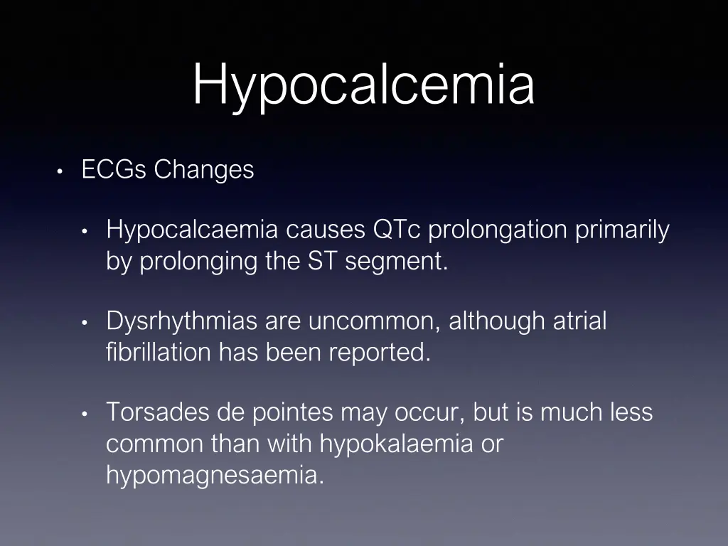 hypocalcemia 1
