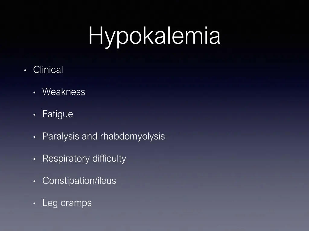 hypokalemia 2