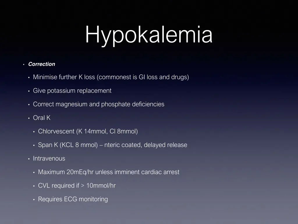 hypokalemia 3