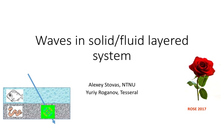 waves in solid fluid layered system