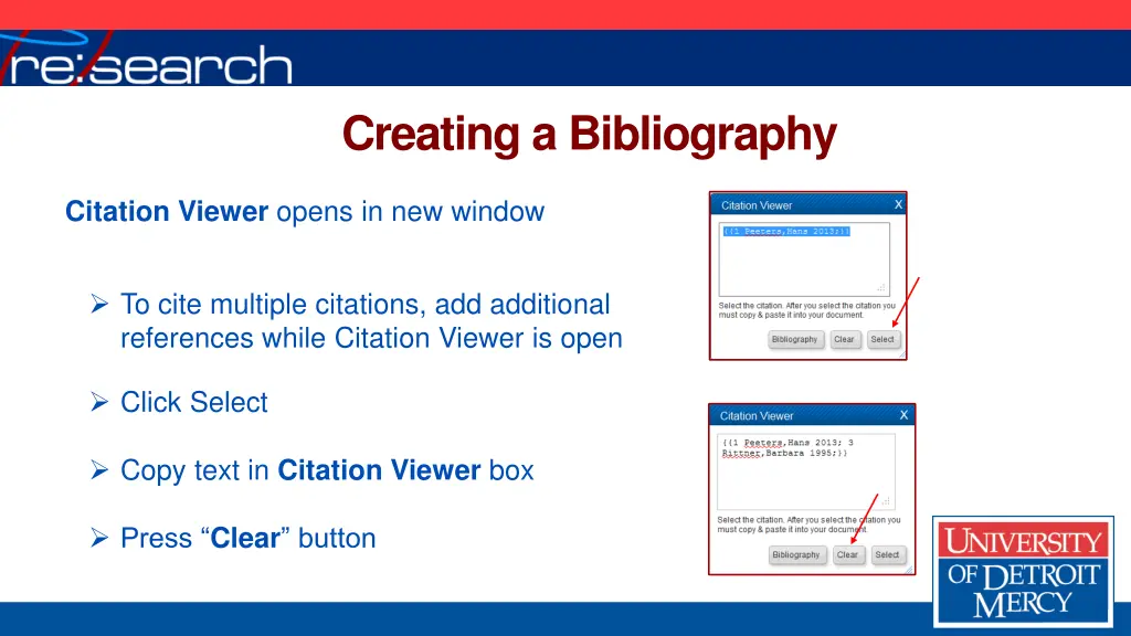 creating a bibliography 2