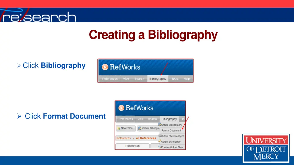 creating a bibliography 4