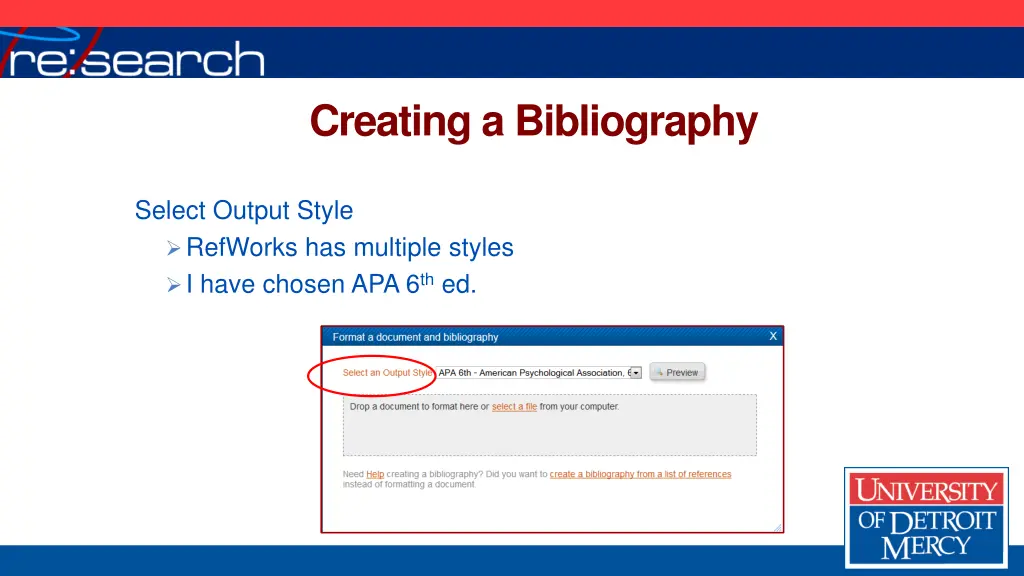 creating a bibliography 5
