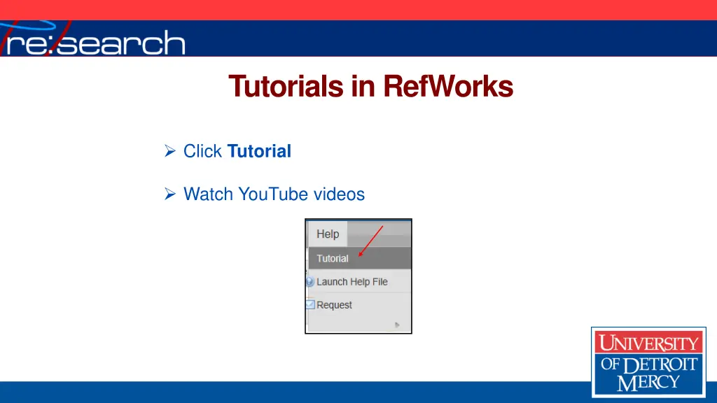 tutorials in refworks 1