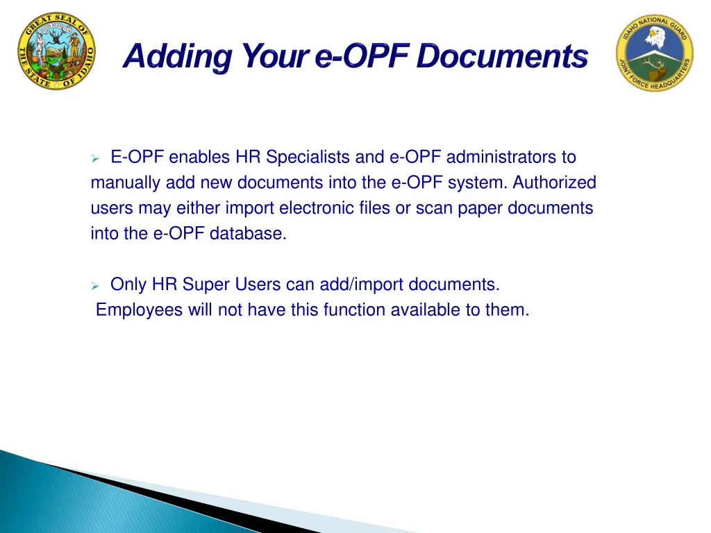 e opf enables hr specialists