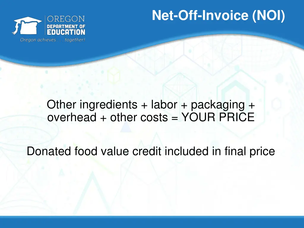 net off invoice noi
