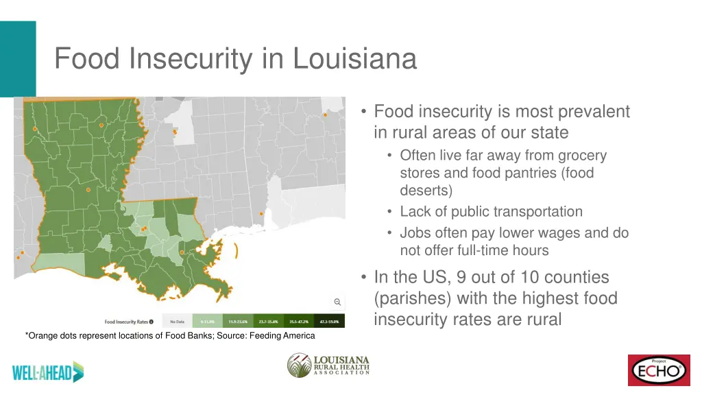 food insecurity in louisiana 2