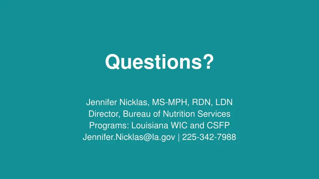 questions