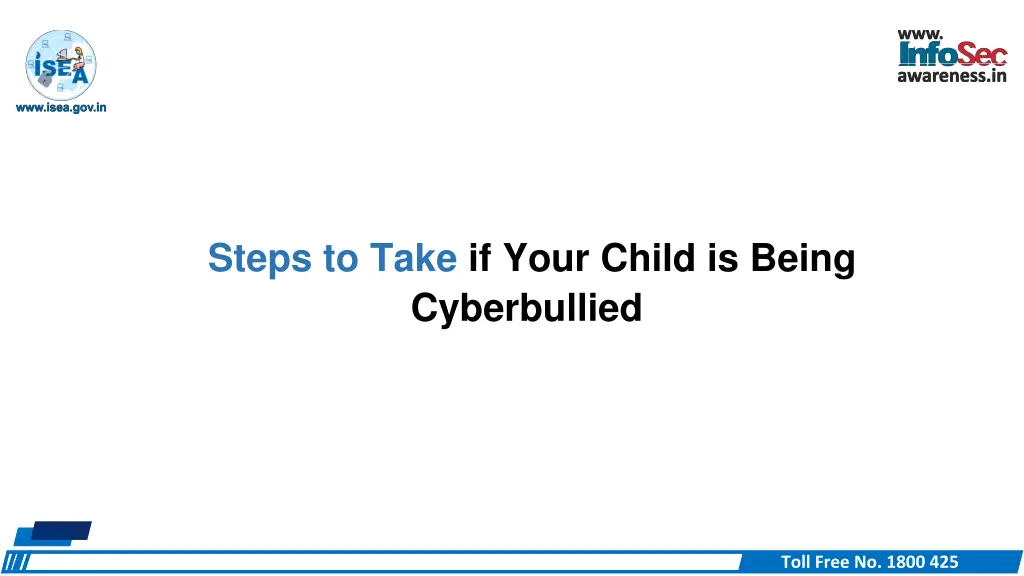 steps to take if your child is being cyberbullied