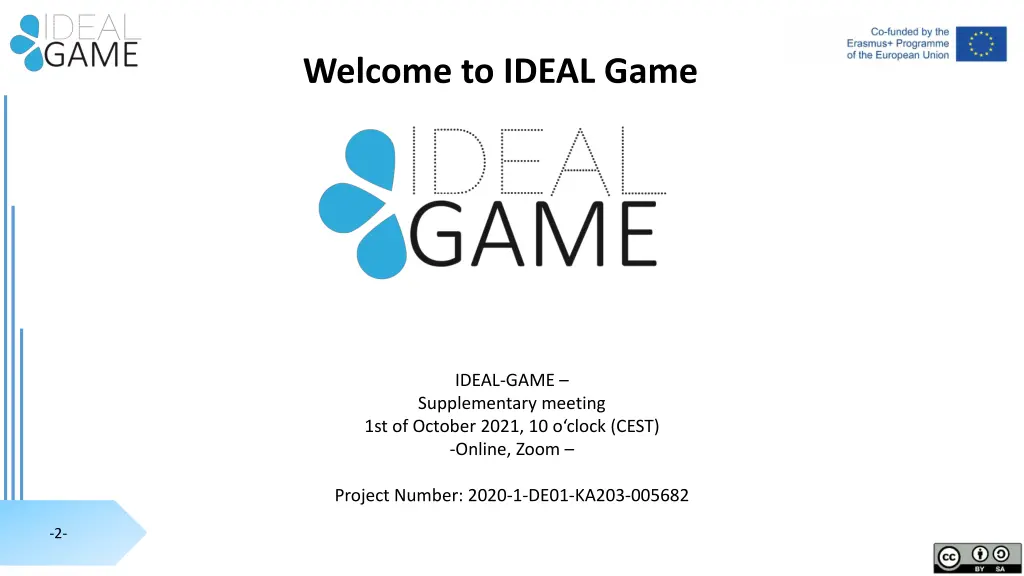 welcome to ideal game