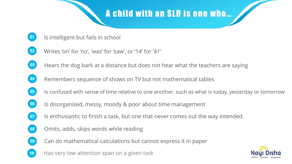 a child with an sld is one who