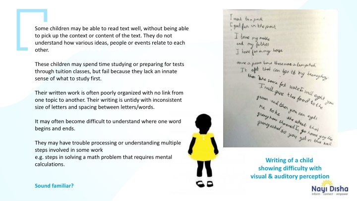 specific learning disabilities sld other
