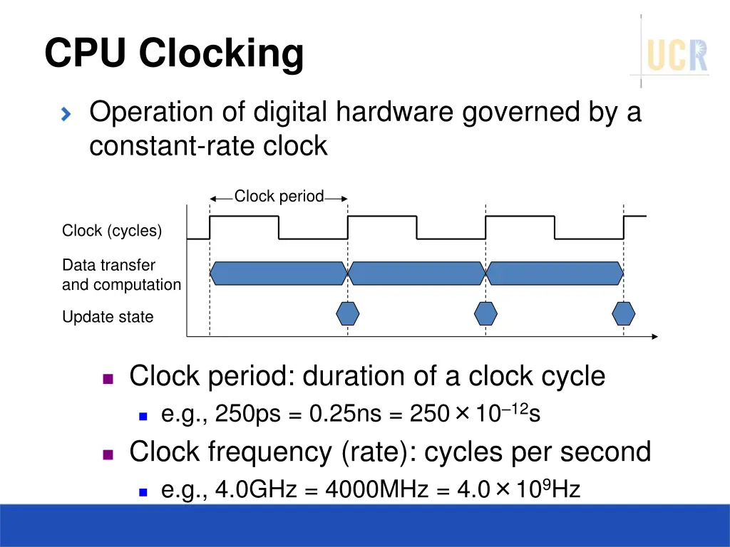 cpu clocking