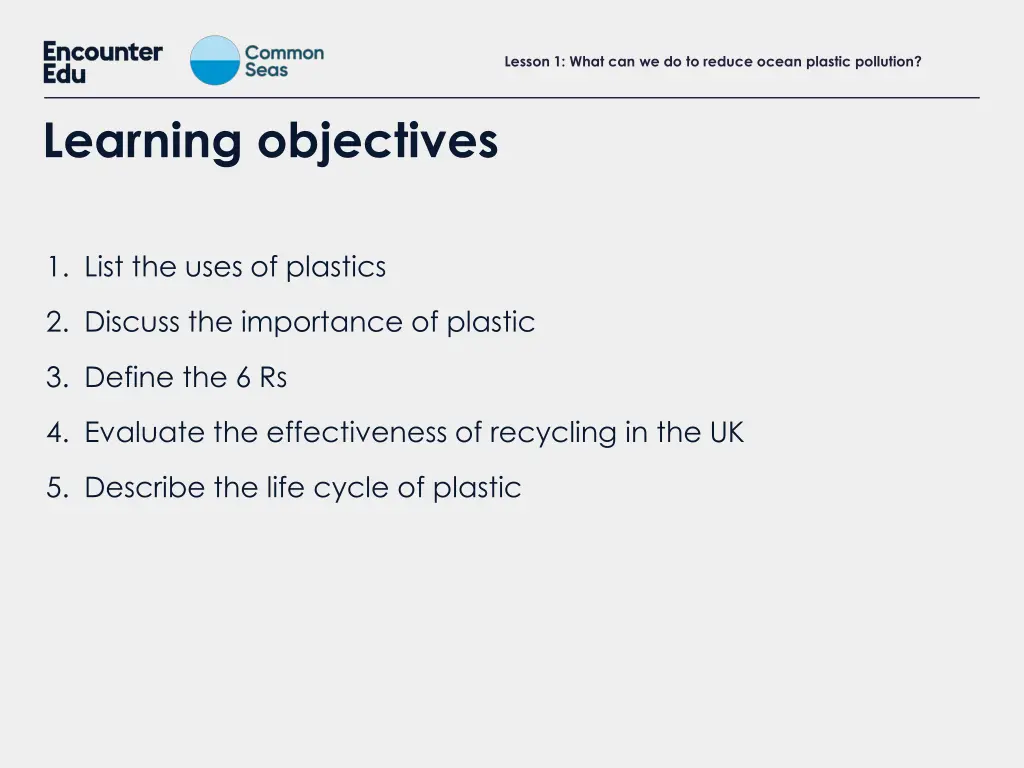 lesson 1 what can we do to reduce ocean plastic 2