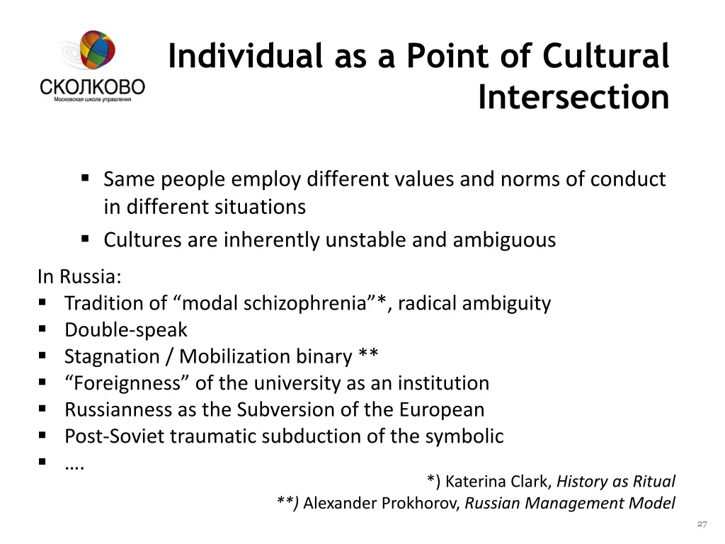individual as a point of cultural 2