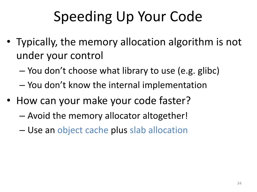 speeding up your code