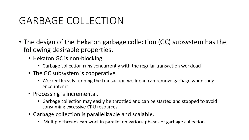 garbage collection 1