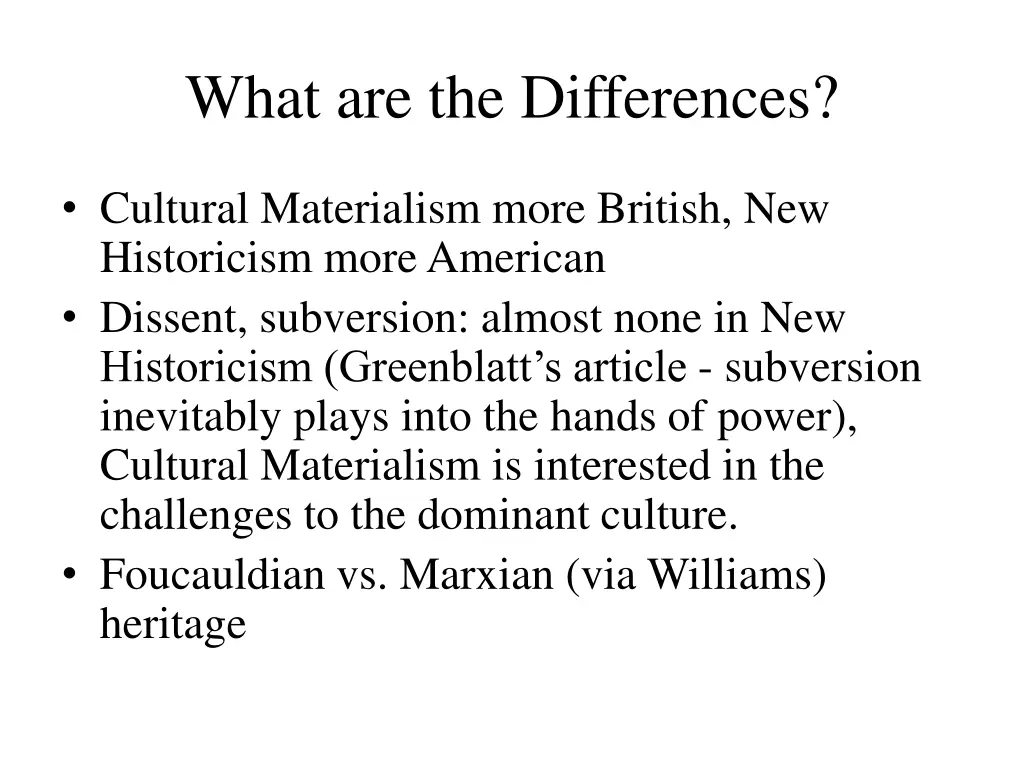 what are the differences