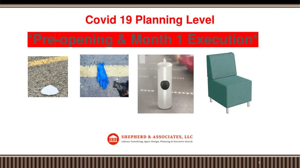 covid 19 planning level pre opening month