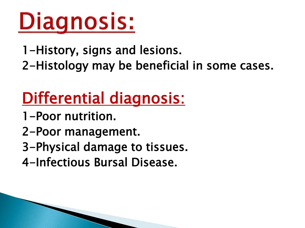 1 1 history signs and lesions 2 2 histology