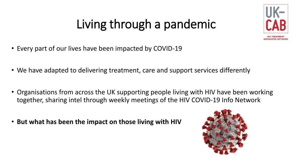 living through a pandemic living through